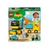 ® DUPLO® Town Kamyon ve Paletli Kazıcı 10931 - 2+ Eğitici Oyuncak Yapım Seti (20Parça)