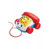 Fisher-Price Geveze Telefon, Sürüklenebilir, Klasik, Çevirmeli Oyun Telefonu FGW66