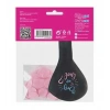 BALON CİNSİYET BELİRLEME 18 İNC KONFETİLİ PEMBE