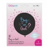 BALON CİNSİYET BELİRLEME 18 İNC KONFETİLİ PEMBE