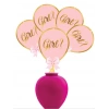 Cinsiyet Belirleme Konuşma Balonu Girl Pembe 5li