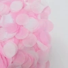 Pelür Kağıt Konfeti Yuvarlak Pembe