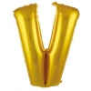 V- HARF 40 İNC GOLD RENK BALON 100 CM