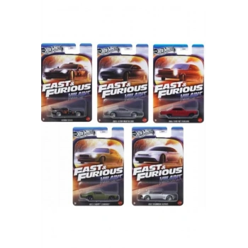 Silver Series Fast & Furious Villains 5li Set HNR88