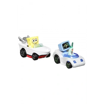 RacerVerse İkili Arabalar Plankton & Spongebob Squarepants HRT85