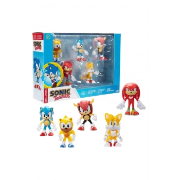 Sonic 5li Figür Seti 6 cm - Lisanslı
