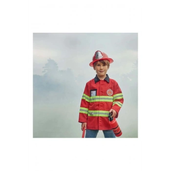 İtfaiyeci Kostümü - 4-7 Yaş
