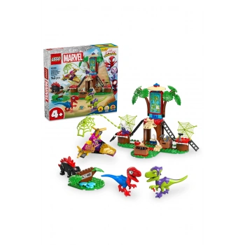 ® Marvel Ağaç Ev Karargahında Spidey ve Gobbynin Raptor Savaşı 11200 - 4+ Oyuncak Seti (143P)