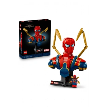 ® ǀ Marvel Iron Örümcek Adam Büstü 76326 - Yetişkinler için Koleksiyonluk Model Yapım Seti (379P)