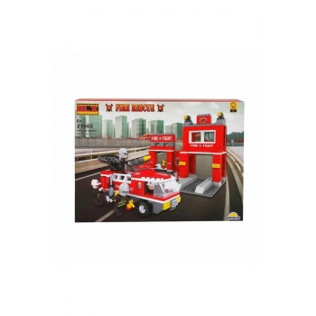 Blx Fire Rescue Yangın Söndürme Ekibi Kamyonu 301 Prç