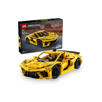 ® Technic Chevrolet Corvette Stingray 42205 - 9+ Çocuklar için Oyuncak Yapım Seti (732P)