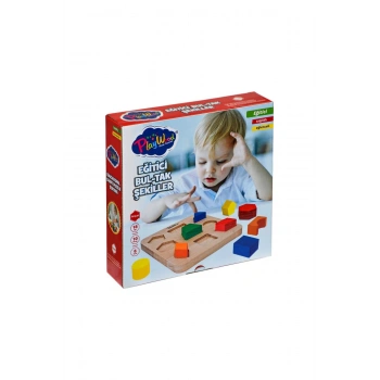 Ony-389 Ahşap Eğitici Bultak Şekiller Playwood