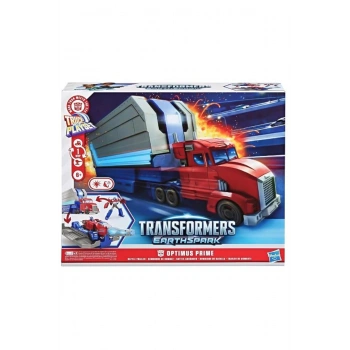 EarthSpark Optimus Prime Battle Trailer Playset Aksiyon Figürü