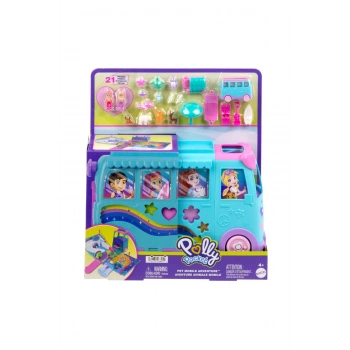 ™ KARAVAN MACERASI™ oyun seti, mikro bebekler ve oyuncak araba JCC22