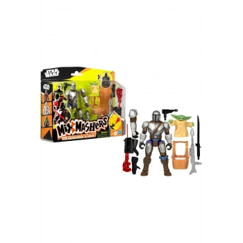 Mixmashers Deluxe Figür The Mandalorian and Grogu