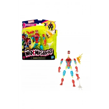 Spider-Man Mix Mashers Aksiyon Figürü – Parçalanabilir, Karıştır ve Birleştir (Orijinal Lisanslı)
