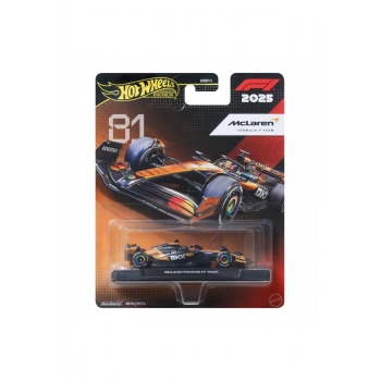 Premium 2025 Formula 1 McLaren (#81) HRV11 - JKD81
