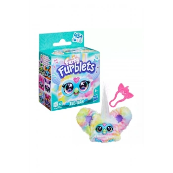 Furblets Zee-Bah Sesli Mini Peluş Oyuncak 45+ Ses 6+ Yaş
