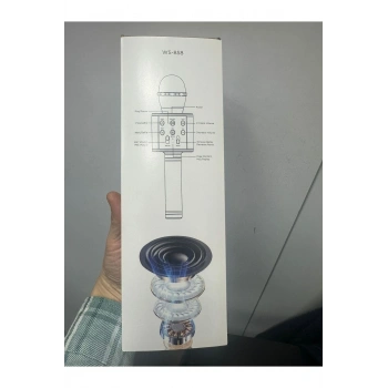 Ses Değiştirmeli Karaoke Mikrofon şarj edilebilir