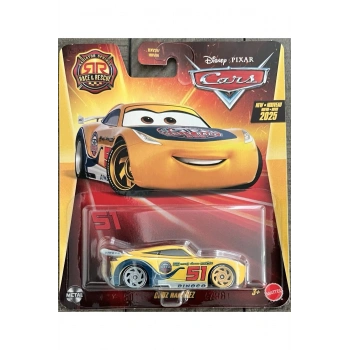 Disney Pixar Cars Cruz Ramirez 51 Dinoco Metal Araba Race Rescue
