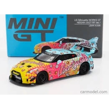 Mini Gt 1/64 Lb-silhouette Works Gt Nıssan 35gt-rr Ver.1 Lbwk Kuma Mgt00742 Çok Renkli
