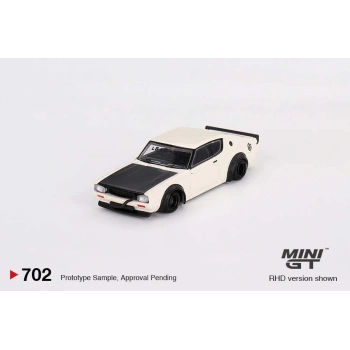 Mini Gt 1/64 Nissan Skyline Kenmeri Liberty Walk White