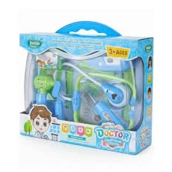 Pasifik Toys Işıklı Doktor Seti Mavi Bs8602a