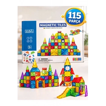 MANYETİK BLOK 115 PARÇA