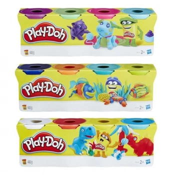 PLAY-DOH 4 LÜH OYUN HAMURU 448G