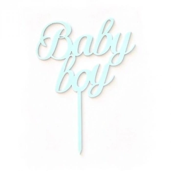 Pasta Süsü Baby Boy (Cake Topper)