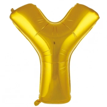 Y- HARF 40 İNC GOLD RENK BALON 100 CM