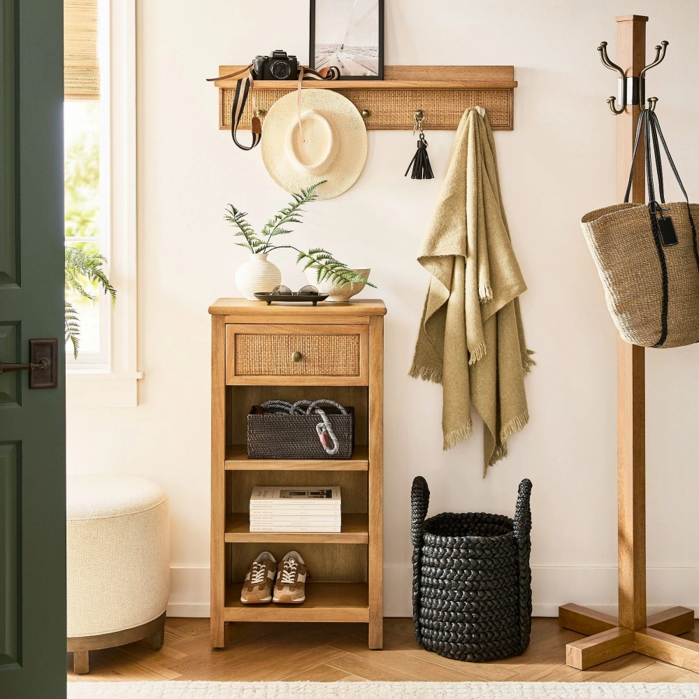 Rattoria Masif Ahşap mini antre büfe, dresuar