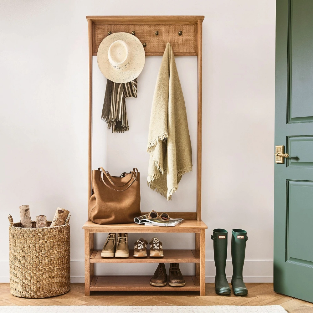 Rattoria Masif Ahşap Portmanto, Askılık