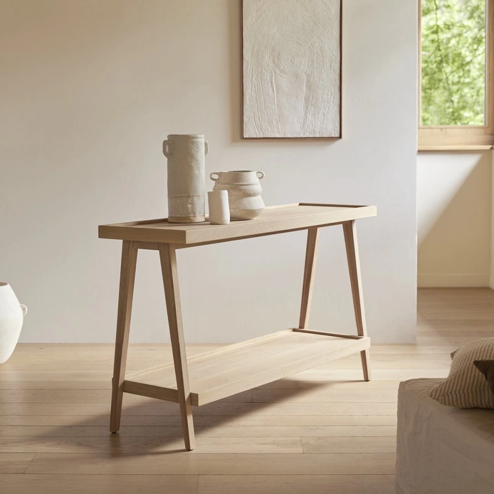 Pola masif ahşap basic model dresuar