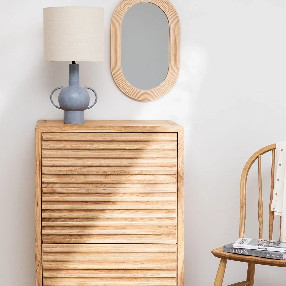 Deleyna Masif Ahşap Şifonyer