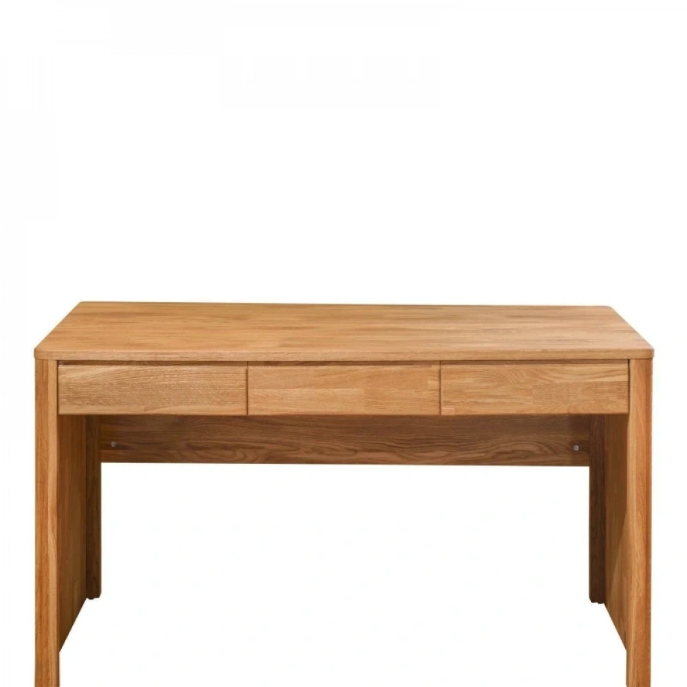 Mercader Masif Ahşap Açık Ceviz Model Çalışma Masası