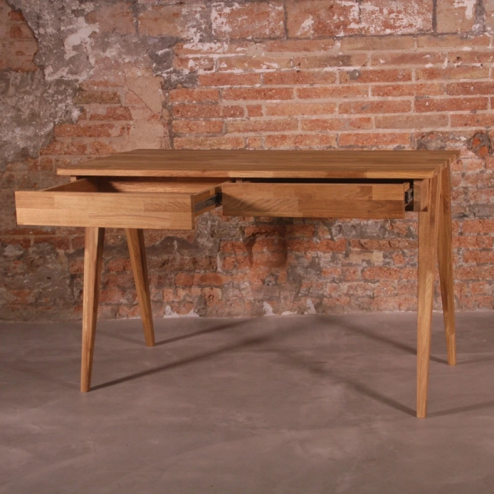 Mercader Masif Ahşap Çalışma Masası