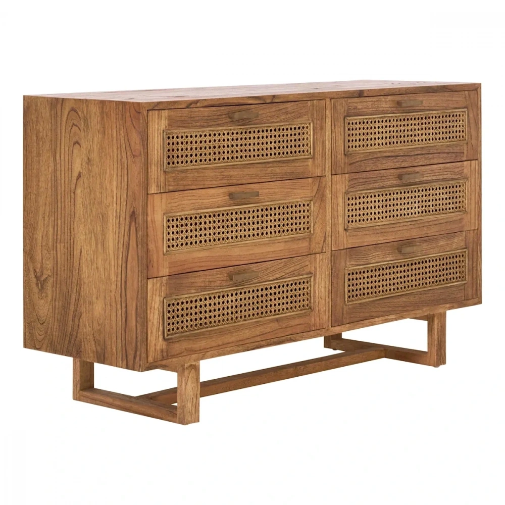 Vista Masif Ahşap Hazeranlı Şifonyer