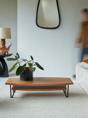 Bonnie Masif Ahşap Orta Sehpa