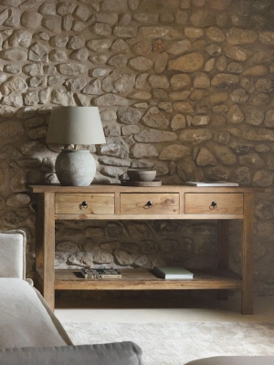 Delfino Masif Ahşap Dresuar