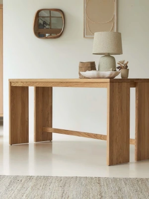 Eden Masif Ahşap Çalışma Masası