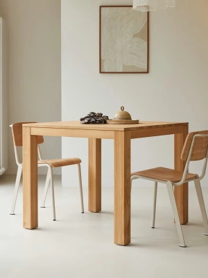 Eden Masif Ahşap Mini Yemek Masası