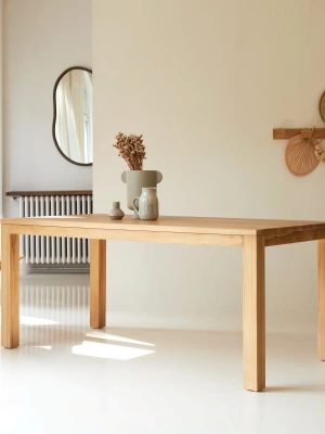 Eden Masif Ahşap Yemek Masası