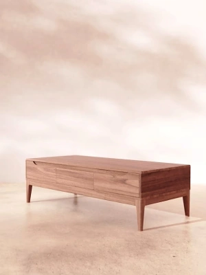 Gabrielle Masif Ahşap Orta Sehpa