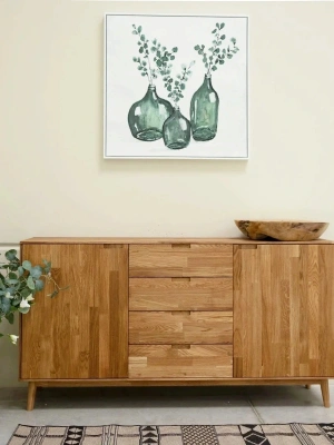 Jorvik Masif Ahşap Açık Ceviz Model Konsol