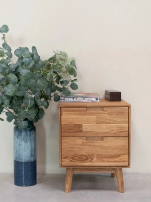 Jorvik Masif Ahşap Komodin