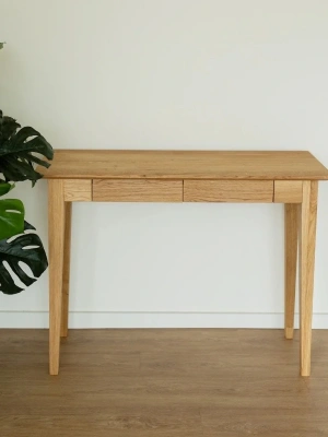 Riga Masif Ahşap Basic Model Çekmeceli Dresuar