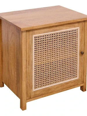 Vintage Arte Masif Ahşap Komodin