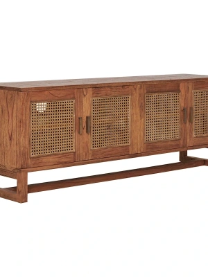 Vista Masif Ahşap Hazeranlı Tv Ünite