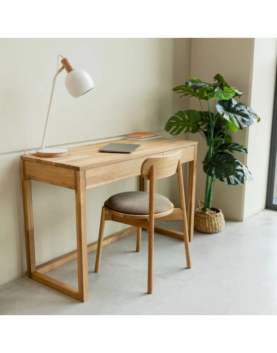 Ahşap basic model masif çalışma masası